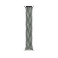 46mm Green Grey Braided Solo Loop - Size 4