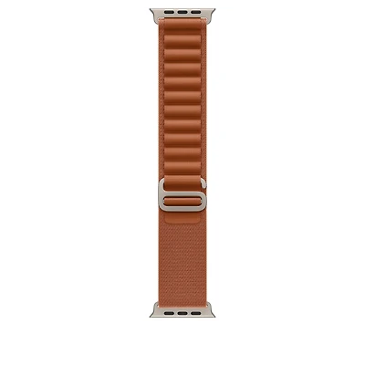49mm Terra Cotta Alpine Loop - Small - Natural Titanium Finish