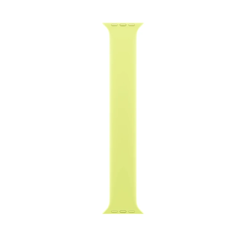 46mm Neon Yellow Solo Loop - Size 4