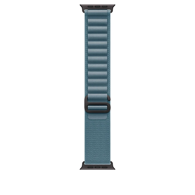 49mm Light Blue Alpine Loop - Small - Black Titanium Finish