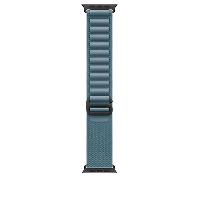 49mm Light Blue Alpine Loop - Small - Black Titanium Finish
