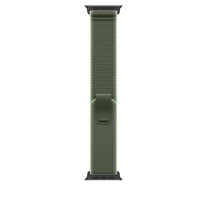 49mm Green/Neon Trail Loop - S/M - Black Titanium Finish