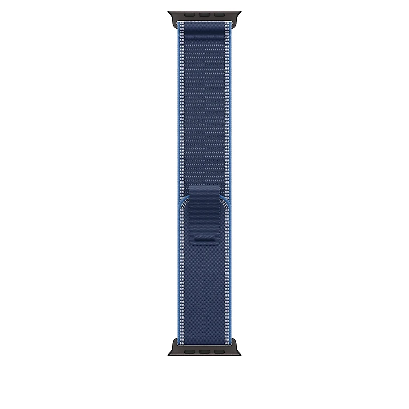 49mm Blue/Bright Blue Trail Loop - S/M - Black Titanium Finish
