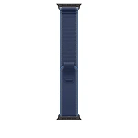 49mm Blue/Bright Blue Trail Loop - S/M - Black Titanium Finish