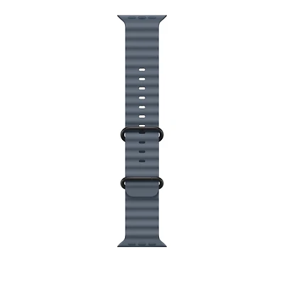 49mm Anchor Blue Ocean Band - Black Titanium Finish