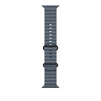 49mm Anchor Blue Ocean Band - Black Titanium Finish