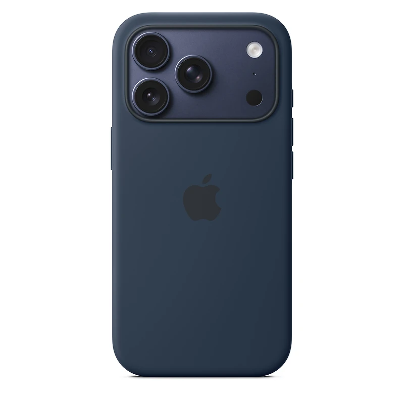 iPhone 17 Pro Silicone Case with MagSafe – Midnight