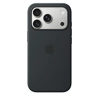 iPhone 17 Pro Silicone Case with MagSafe – Black