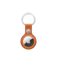 AirTag FineWoven Key Ring – Fox Orange