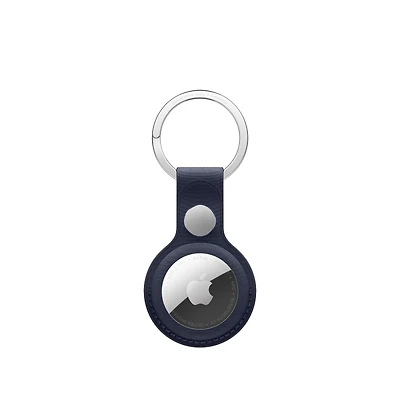 AirTag FineWoven Key Ring – Navy