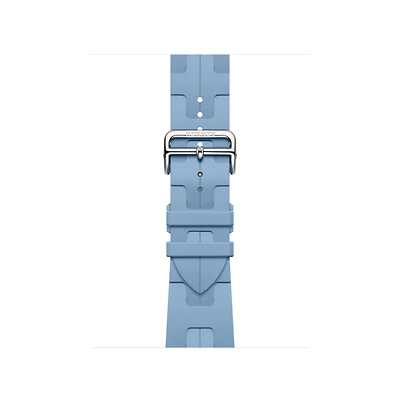 Apple Watch Hermès - 42mm Bleu Pastel Kilim Single Tour