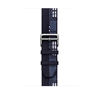 Apple Watch Hermès - 46mm Bleu Nuit Faubourg Party