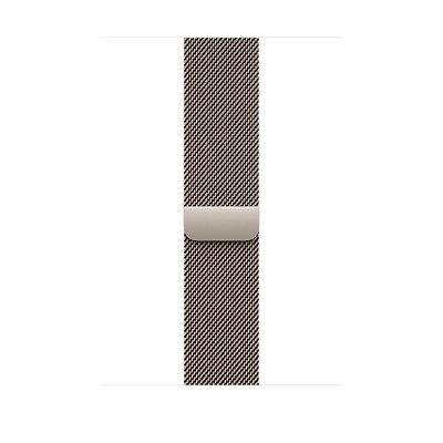 46mm Natural Milanese Loop - S/M