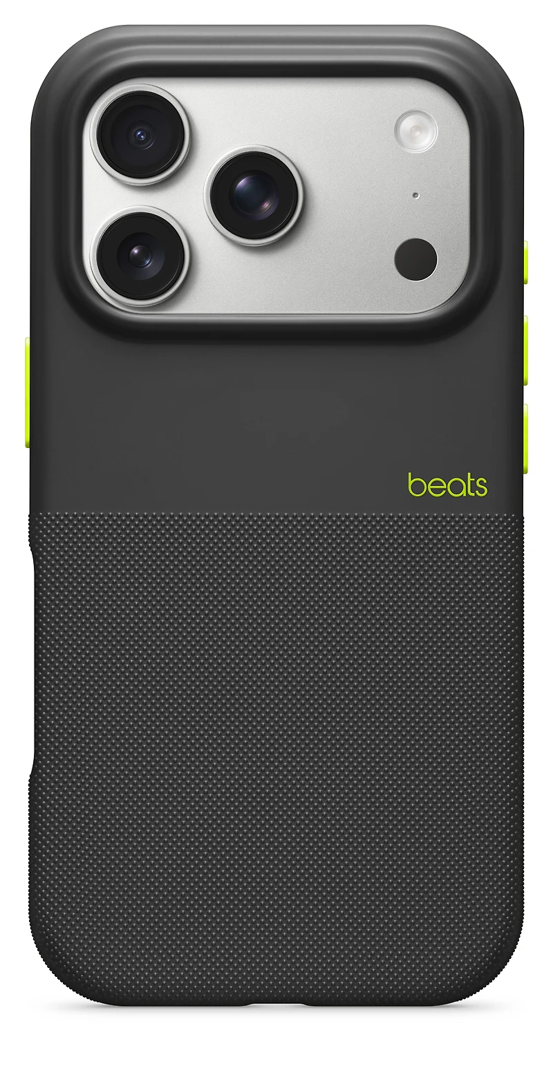 Beats iPhone 17 Pro Rugged Case with MagSafe and Camera Control – Everest Black