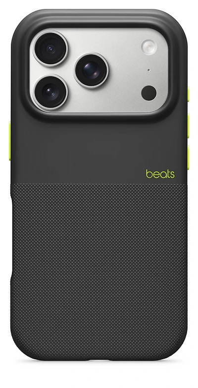 Beats iPhone 17 Pro Rugged Case with MagSafe and Camera Control – Everest Black