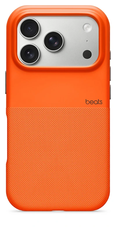 Beats iPhone 17 Pro Rugged Case with MagSafe and Camera Control – Sierra Orange