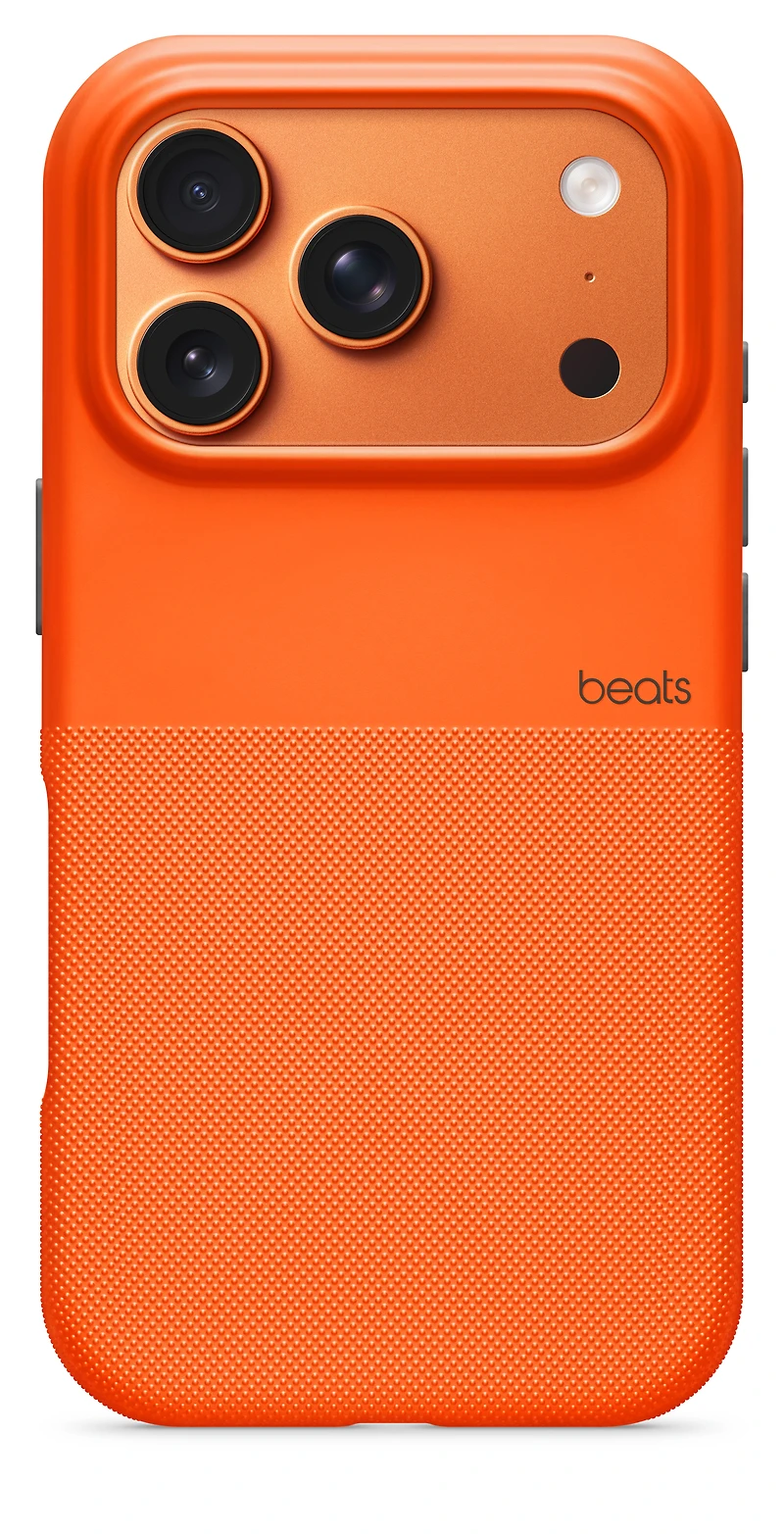 Beats iPhone 17 Pro Rugged Case with MagSafe and Camera Control – Sierra Orange