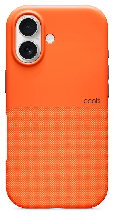 Beats iPhone 17 Rugged Case with MagSafe and Camera Control – Sierra Orange