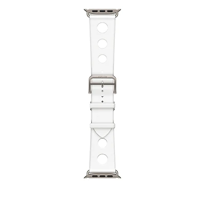Apple Watch Hermès - 49mm Blanc Scub’H Diving