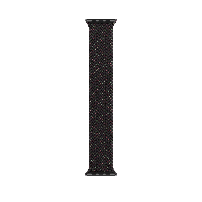 45mm Black Unity Braided Solo Loop - Size 4