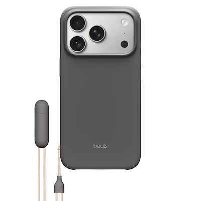 Beats iPhone 17 Pro Kickstand Case with MagSafe and Camera Control - Granite Grey