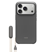 Beats iPhone 17 Pro Kickstand Case with MagSafe and Camera Control - Granite Grey