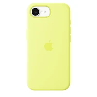 iPhone 16e Silicone Case – Neon Yellow