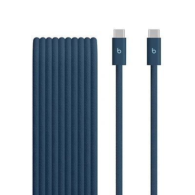 Beats USB‑C to USB‑C Woven Cable (3 m / 10 ft) – Nitro Navy
