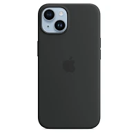 iPhone 14 Silicone Case with MagSafe - Midnight