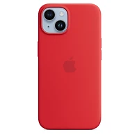 iPhone 14 Silicone Case with MagSafe - (PRODUCT)RED