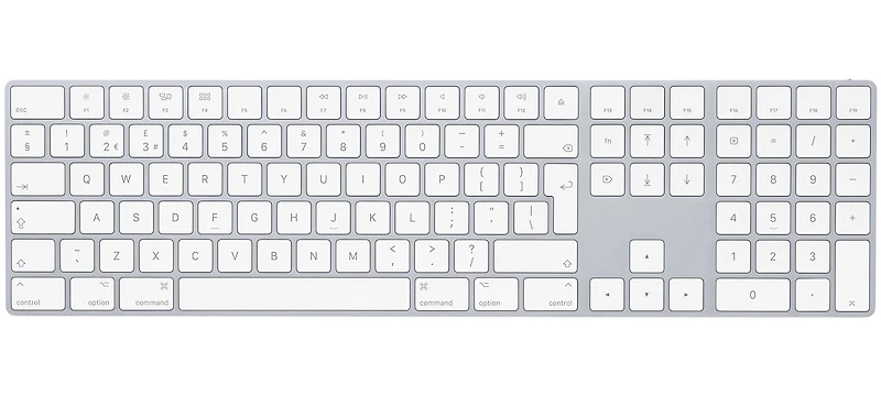 Magic Keyboard with Numeric Keypad - British English