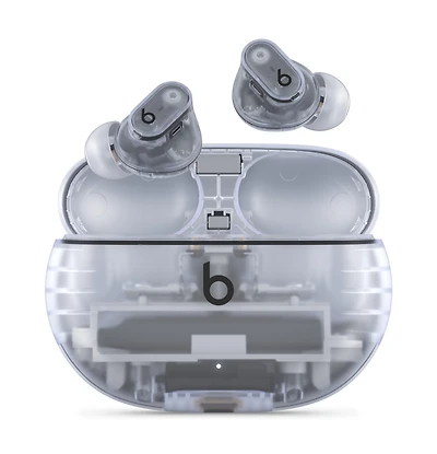 Beats Studio Buds + True Wireless Noise Cancelling Earbuds — Transparent