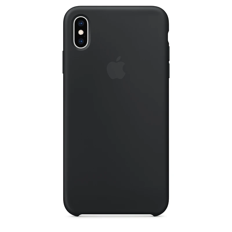 iPhone XS Max Silicone Case - Black