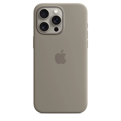 iPhone 15 Pro Max Silicone Case with MagSafe - Clay