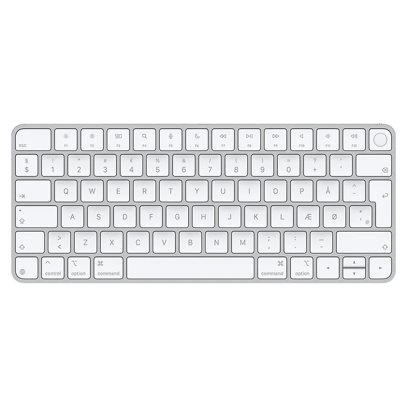 Magic Keyboard with Touch ID for Mac models with Apple silicon (USB–C) - Danish