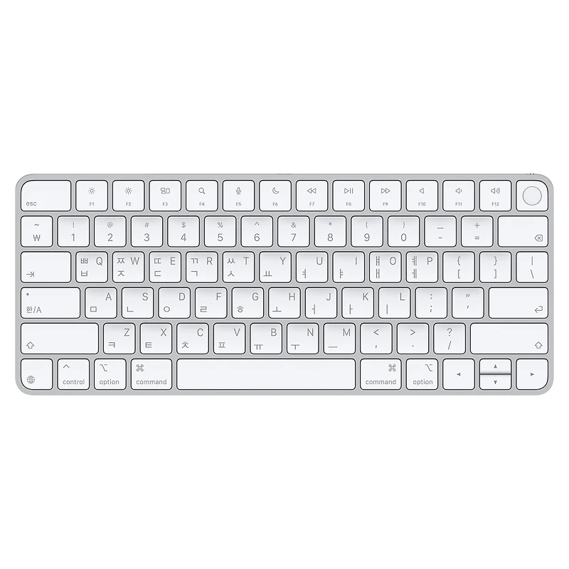 Magic Keyboard with Touch ID for Mac models with Apple silicon (USB–C) - Korean