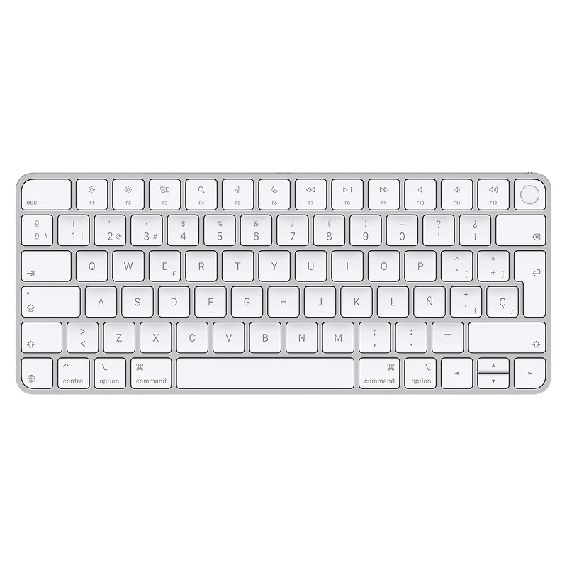 Magic Keyboard with Touch ID for Mac models with Apple silicon (USB–C) - Spanish