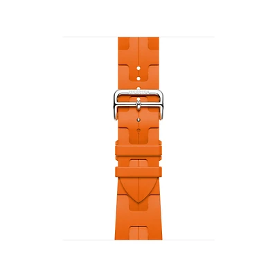 Apple Watch Hermès - 42mm Orange Kilim Single Tour