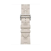 Apple Watch Hermès - 46mm Béton Kilim Single Tour