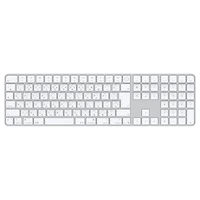 Magic Keyboard with Touch ID and Numeric Keypad for Mac models with Apple silicon (USB–C) - Japanese - White Keys