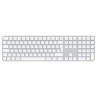 Magic Keyboard with Touch ID and Numeric Keypad for Mac models with Apple silicon (USB–C) - Russian - White Keys