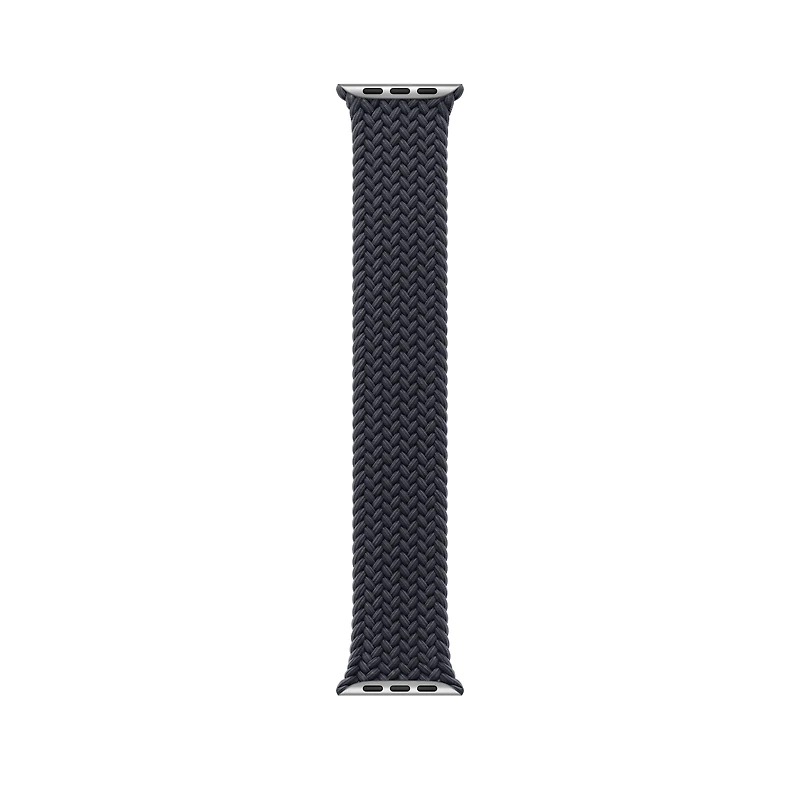 46mm Midnight Braided Solo Loop - Size 4