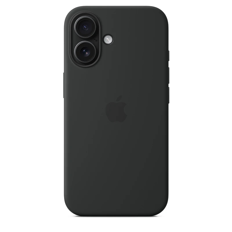 iPhone 16 Silicone Case with MagSafe – Black