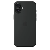 iPhone 16 Plus Silicone Case with MagSafe – Black