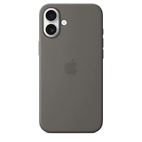 iPhone 16 Plus Silicone Case with MagSafe – Stone Grey