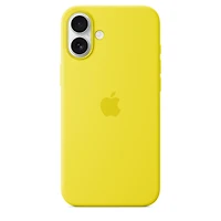 iPhone 16 Plus Silicone Case with MagSafe – Star Fruit