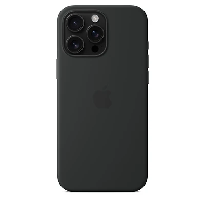 iPhone 16 Pro Max Silicone Case with MagSafe – Black