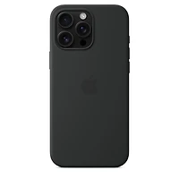 iPhone 16 Pro Max Silicone Case with MagSafe – Black