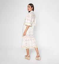 WOMEN'S 3/4 SLEEVE KIMONO