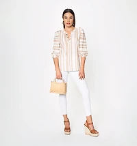 WOMEN'S SLEEVE 3/4 BLOUSE